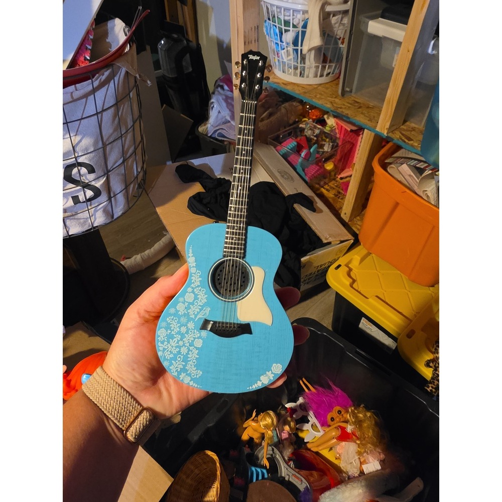 American Girl 2017 18" Doll Tenney Grant Musician Accessories Blue Guitar